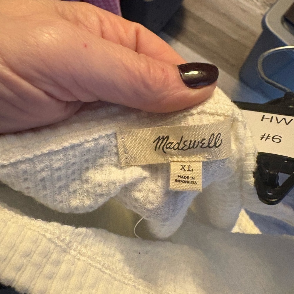Madewell Cream Textured Camisole - Picture 2 of 2